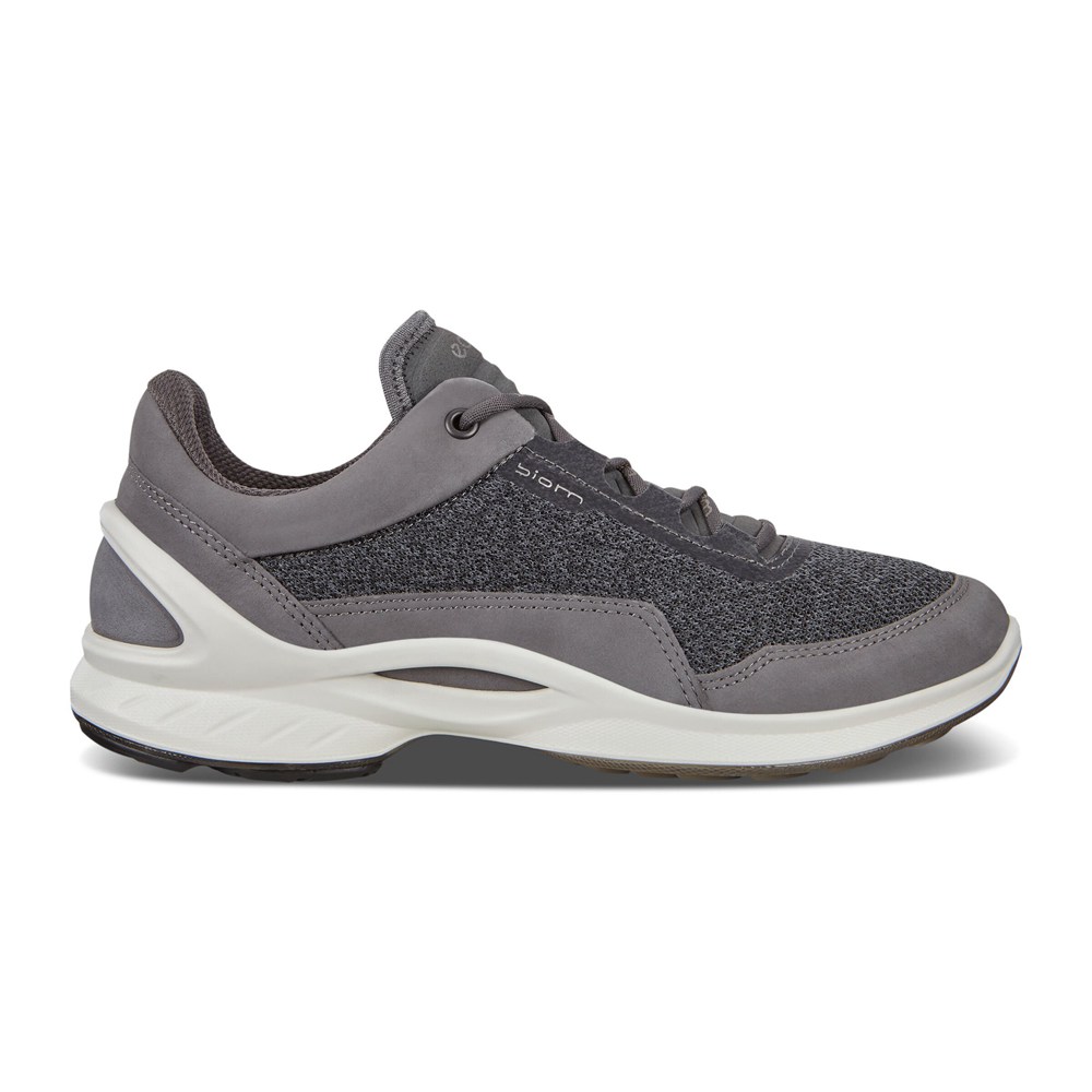 Womens Outdoor Shoes - ECCO Biom Fjuel - Dark Grey - 4260YGCEO